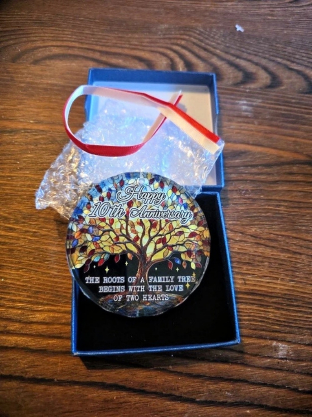 Gaudora Golden Tree - 10th Anniversary Ornament Multicolor